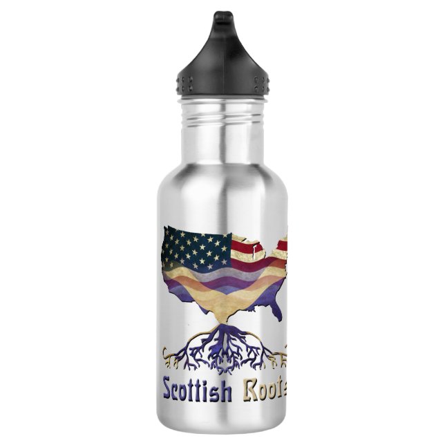 Bouteille D'eau American Scottish Roots Water Bottle (Droite)