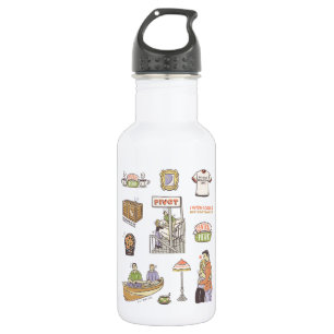 Bouteille D'eau AMIS™   Icônes de dessin