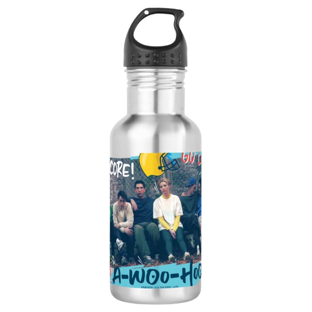 Bouteille D'eau AMIS™ | Jeu de football (Devant)