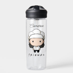 Bouteille D'eau AMIS™ Monica Chibi Ajouter Votre Nom