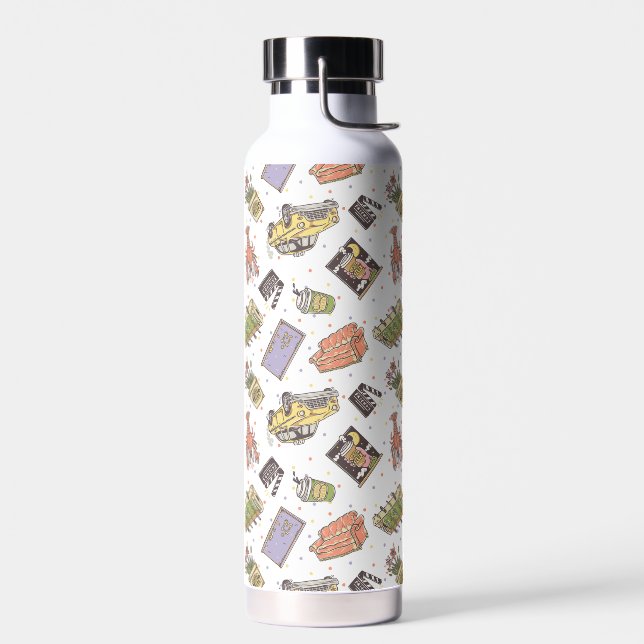 Bouteille D'eau AMIS™ | Motif d'icône Poka Dot (Gauche)