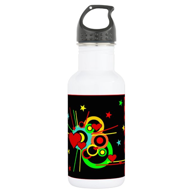 Bouteille D'eau Amour (Devant)