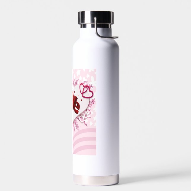 Bouteille D'eau Amour 3D (Gauche)