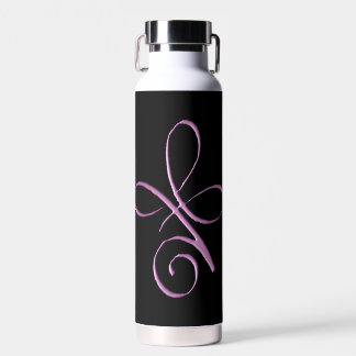 Bouteille D'eau Amour inconditionnel rose