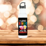 Bouteille D'eau amour mignon Bingo Grandkids mot art<br><div class="desc">mignon amour Bingo Grandkids mot art inox bouteille d'eau</div>