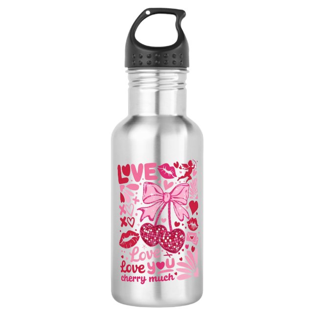 Bouteille D'eau amour vous cherchez beaucoup (Devant)