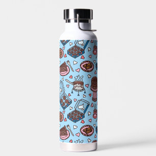 Bouteille D'eau Amoureux du chocolat mignon