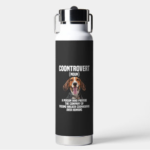 Bouteille D'eau Amoureux du Treeing Walker Coonhound Chien Coontro