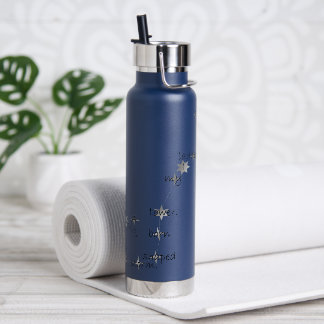 Bouteille d'eau amusante et inspirante pour utilis