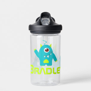 Bouteille d'eau amusante pour enfants avec un alie