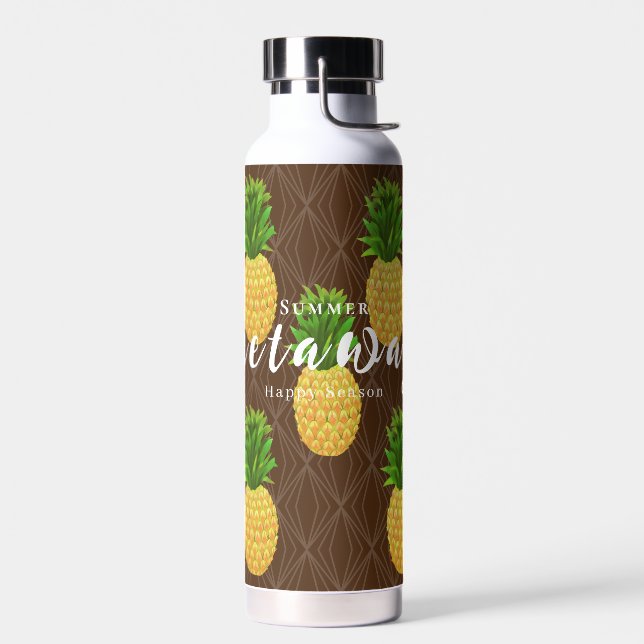 Bouteille D'eau Ananas Brown (Gauche)