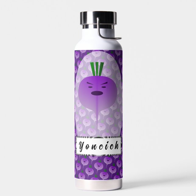 Bouteille D'eau Angry Turnip par Kenneth Yoncich (Gauche)