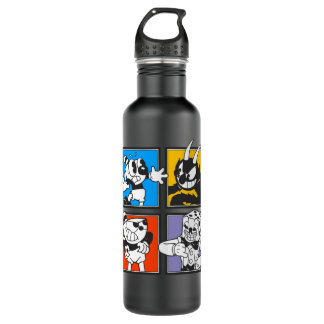 Bouteille D'eau Animal Multiplayer Cuphead Video Game Cadeau Pour