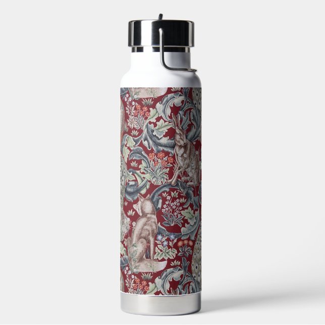 Bouteille D'eau Animaux de la forêt, William Morris (Gym)