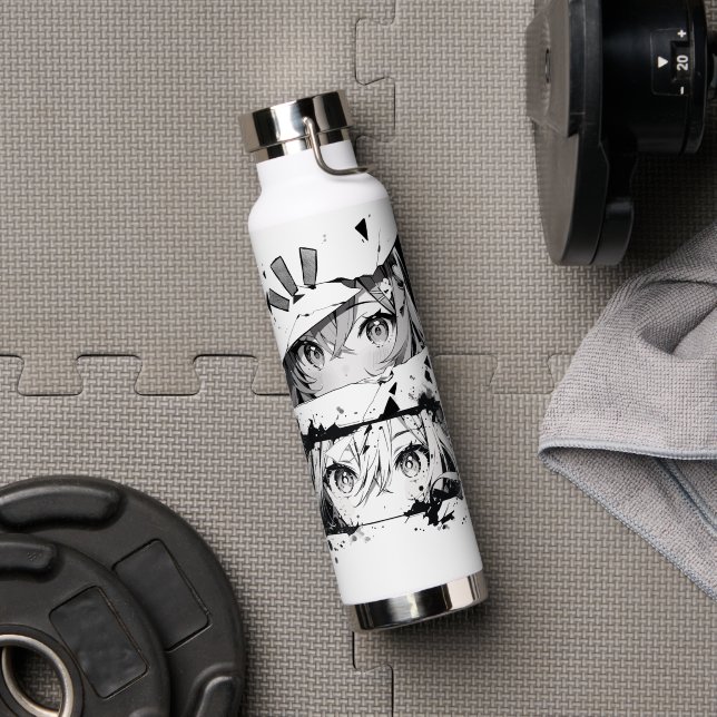 Bouteille D'eau Anime Bottle Manga (Salle de sport (pivotée))