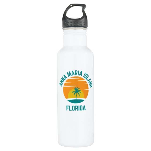 Bouteille D'eau Anna Maria Island Florida Water Bottle (Devant)