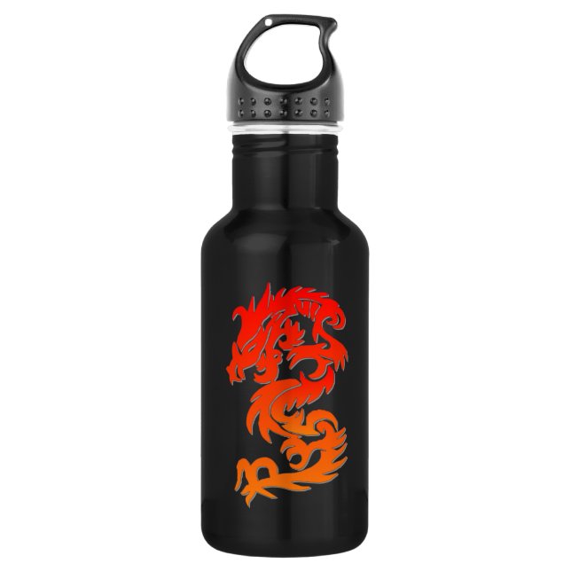 Bouteille D'eau Année de la liberté du dragon (Devant)