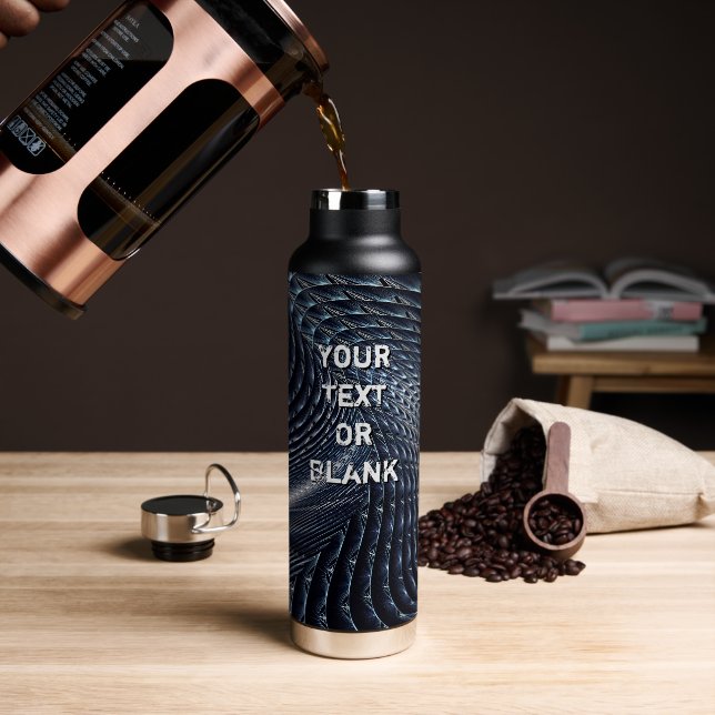 Bouteille D'eau Anti-Surveillance Camouflage #1 (Café (pivoté))