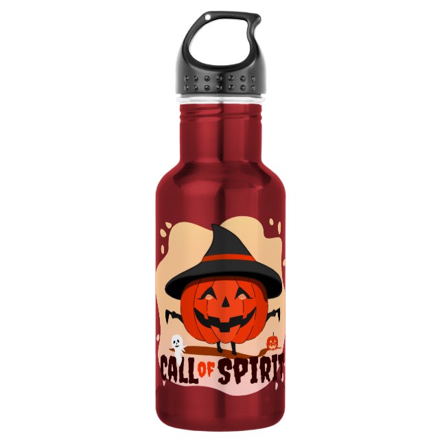 Bouteille D'eau Appel de l'Esprit d'Halloween (Devant)