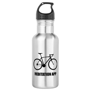 Bouteille D'eau Application de méditation de vélo