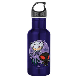 Bouteille D'eau Aquaman   Chibi Orm et graphique sous-marin de