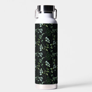 Bouteille D'eau Aquarelle Eucalyptus Feuilles de verdure
