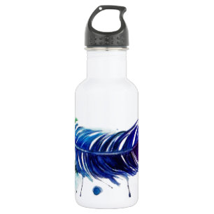 Bouteille D'eau Aquarelle Peinte