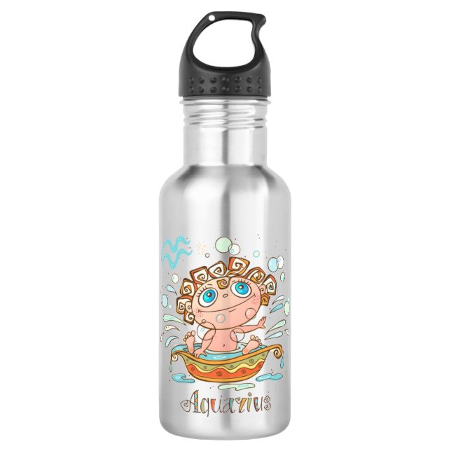Bouteille D'eau Aquarius Cartoon Baby (Devant)