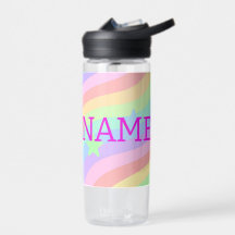 Arc en ciel et étoiles