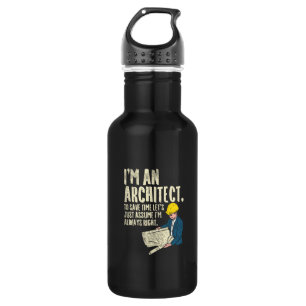 Bouteille D'eau Architect - I'm