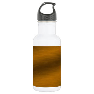 Bouteille D'eau Arrière - plan de bronze brossé