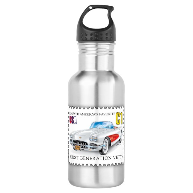 BOUTEILLE D'EAU ART AUTOMOBILE C-ONE (Devant)