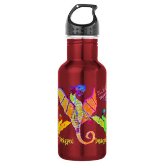 Bouteille D'eau Art par Micheal Dragons Water Bottle