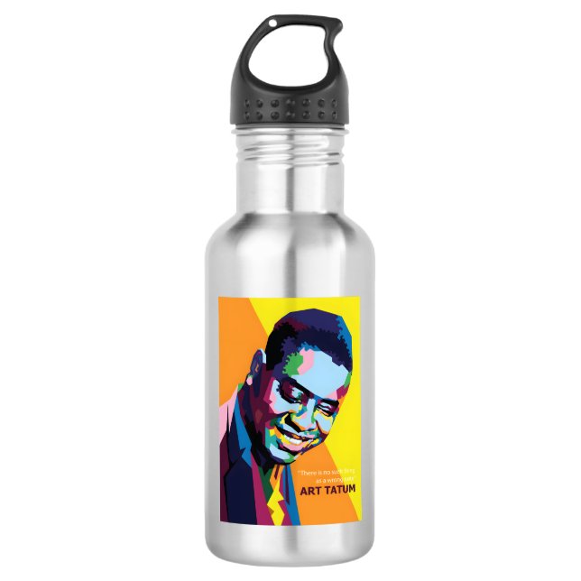 Bouteille D'eau Art Tatum (Devant)