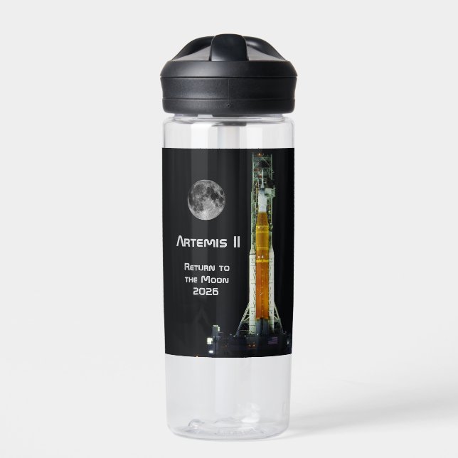 Bouteille D'eau Artemis II Moon Mission (Extérieur)