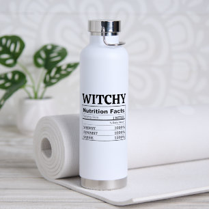 Bouteille D'eau Astrologie de sorcière féministe personnalisable T