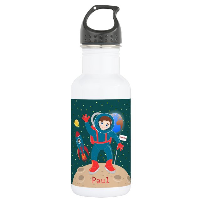 Bouteille D'eau Astronaute (Devant)