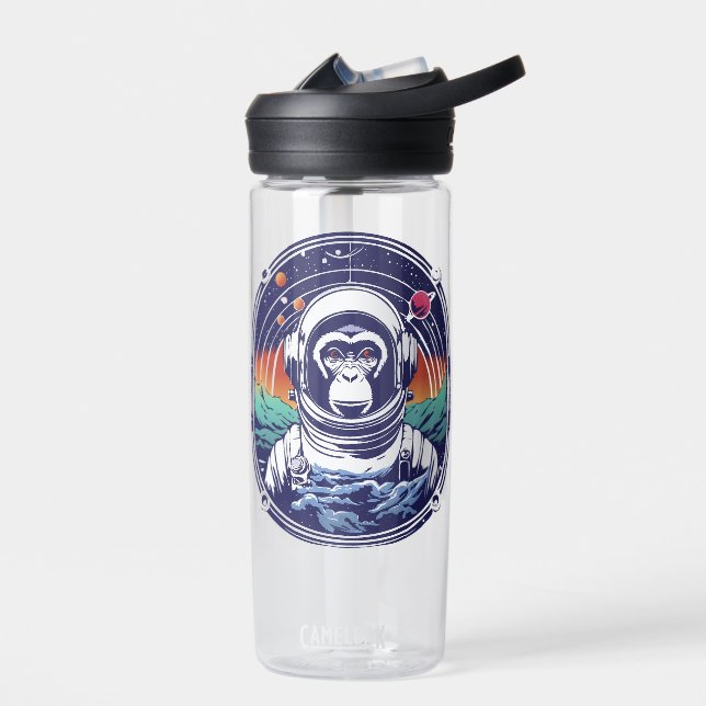 Bouteille D'eau Astronaute du singe spatial (Gauche)