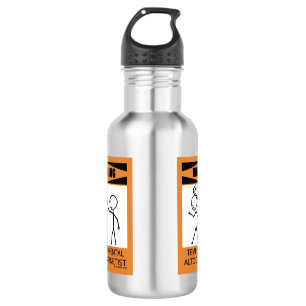 Bouteille D'eau Attention! Joueur Temperamental Alto Clarinet !