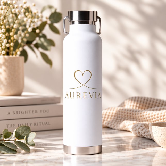 Bouteille d'eau AUREVIA pour femmes (Créateur téléchargé)
