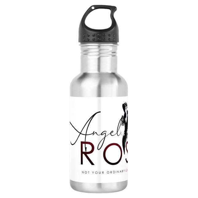 Bouteille D'eau Auteur Angel Rose (Devant)