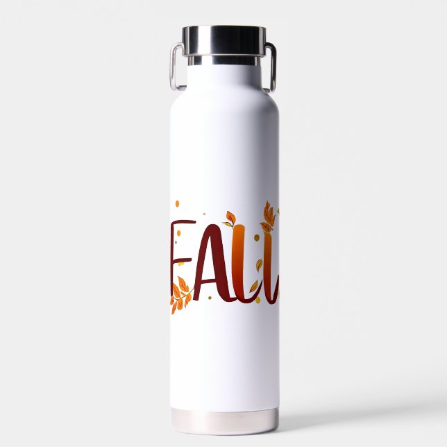 Bouteille D'eau Automne/Automne/Feuille (Avant)