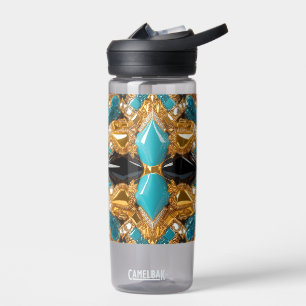Bouteille d'eau avec Bahamas Colors Design