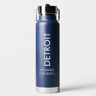 Bouteille D'Eau Avec Détroit Empower Tout Le Monde