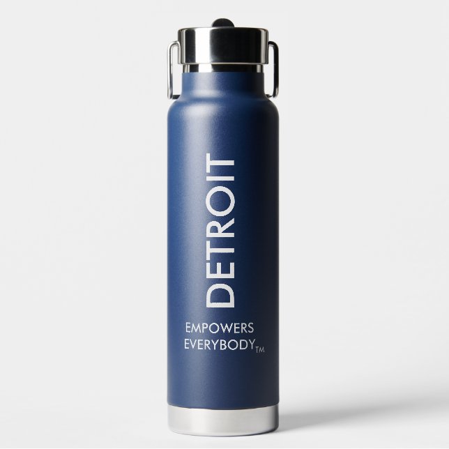 Bouteille D'Eau Avec Détroit Empower Tout Le Monde (Salle de sport)