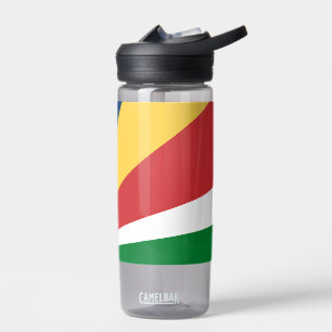 Bouteille d'eau avec Seychelles Coloris Design