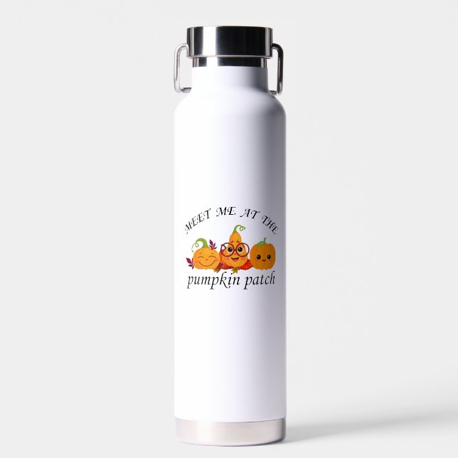 Bouteille D'eau Aventures citrouilles de patchs : Fall Tee (Avant)