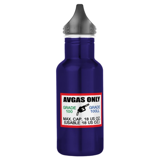 Bouteille D'eau AVGAS / carburant 100LL uniquement (Gauche)