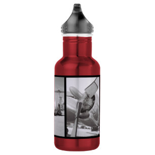 Bouteille D'eau Avion rouge