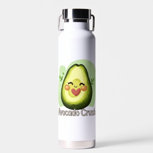 Bouteille D'eau 🥑 Avocado Crush 💚 (Avant)